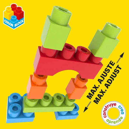 Строителна Игра Color Block Basic Кубче 35 Части (6 броя)