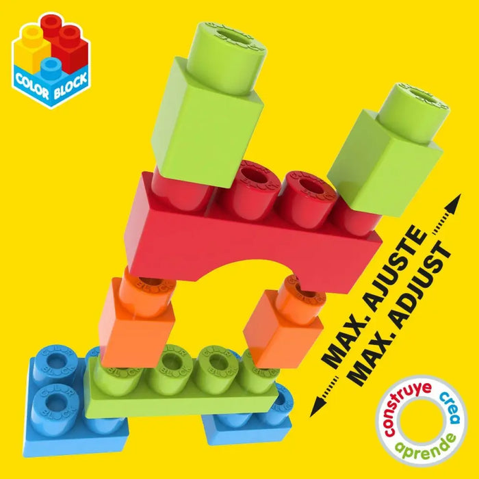Строителна Игра Color Block Basic Кубче 35 Части (6 броя)