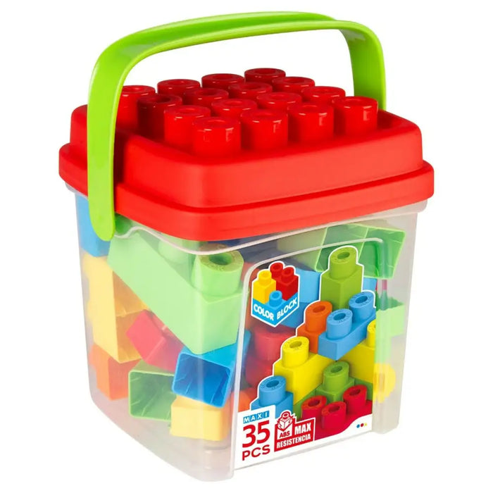 Строителна Игра Color Block Basic Кубче 35 Части (6 броя)