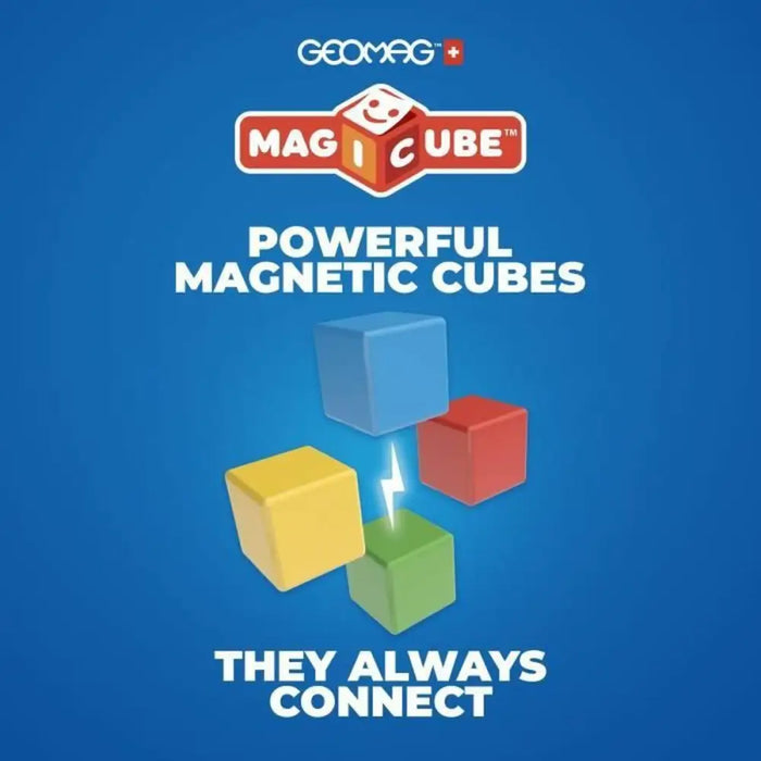 Строителна Игра Geomag Magicube Recycled Creative Set