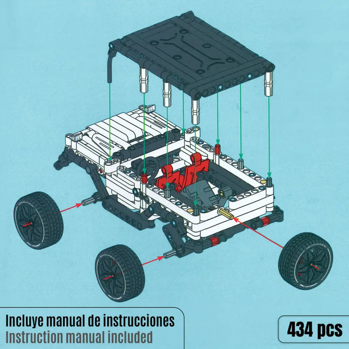 Строителна Игра Кола 434 Части