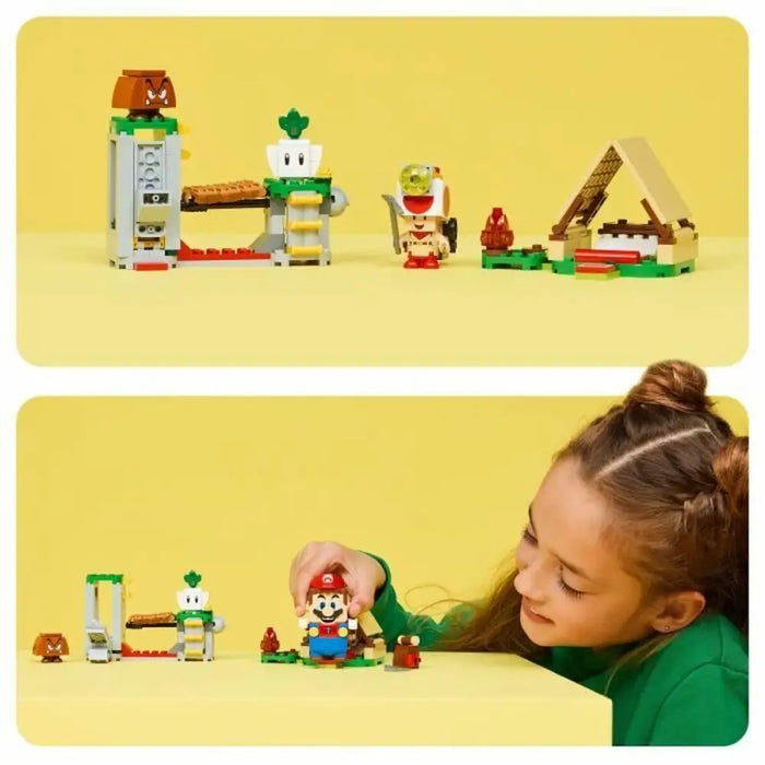 Строителна Игра Lego 72040 Super Mario Captain Toad’s Camp