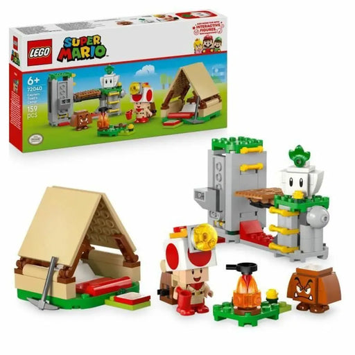 Строителна Игра Lego 72040 Super Mario Captain Toad’s Camp