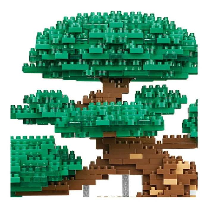 Строителна Игра Nanoblock Bonsai Pine Deluxe Edition NB-039