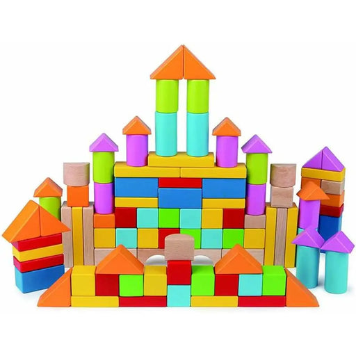 Строителна Игра с Блокове Hape 101 Части 27 x 22 x 13 cm
