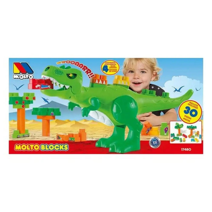 Строителна Игра с Блокове Moltó 17480 (30 pcs)