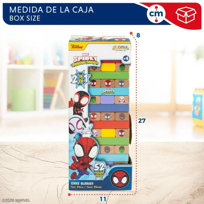 Строителна Игра Spidey 52 Части (6 броя)