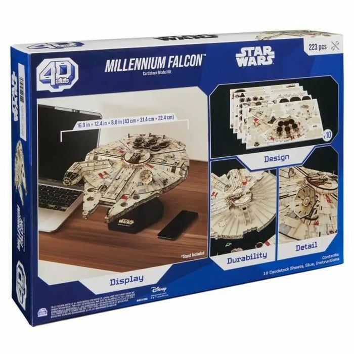 Строителна Игра Star Wars Millennium Falcon 223 piezas 43 x