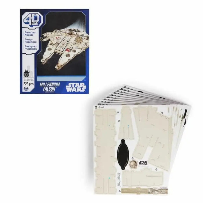Строителна Игра Star Wars Millennium Falcon 223 piezas 43 x