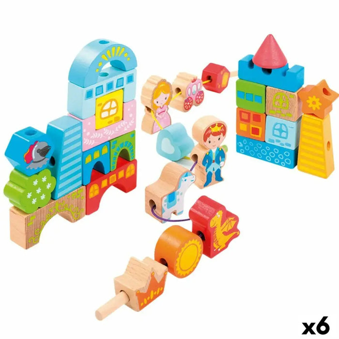 Строителна Игра Woomax 32 Части (6 броя)