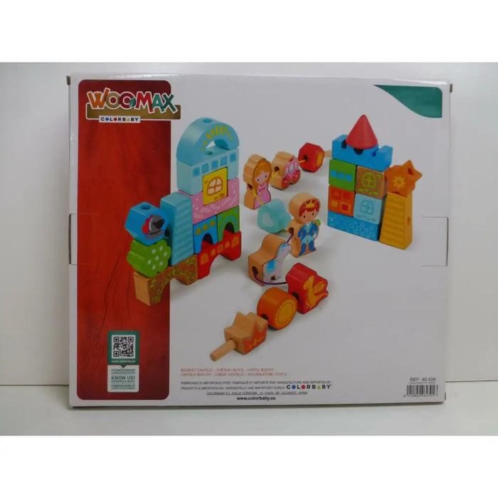 Строителна Игра Woomax 32 Части (6 броя)