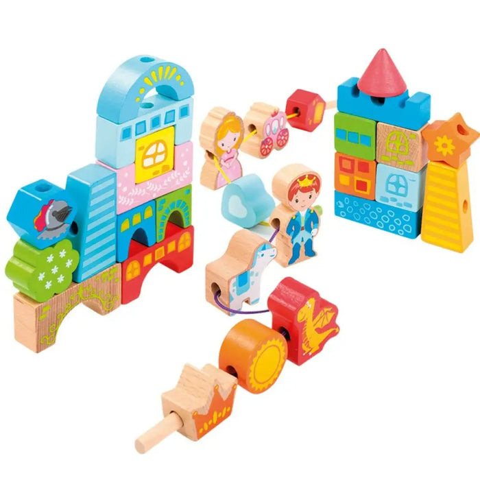 Строителна Игра Woomax 32 Части (6 броя)