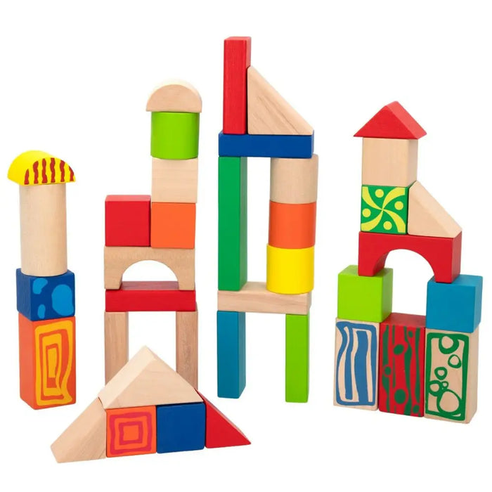 Строителна Игра Woomax 50 Части (6 броя)