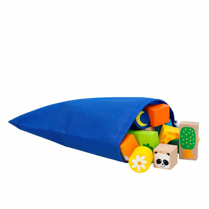 Строителна Игра Woomax Животни 32 Части (6 броя)