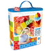 Строителна Игра Color Block Basic Чанта 80 Части (6 броя)