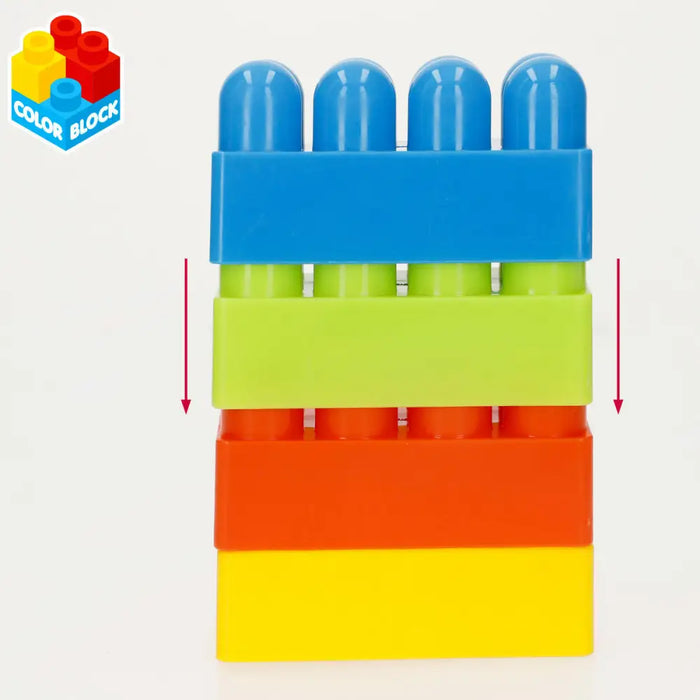 Строителни Блокове Color Block 144 Части