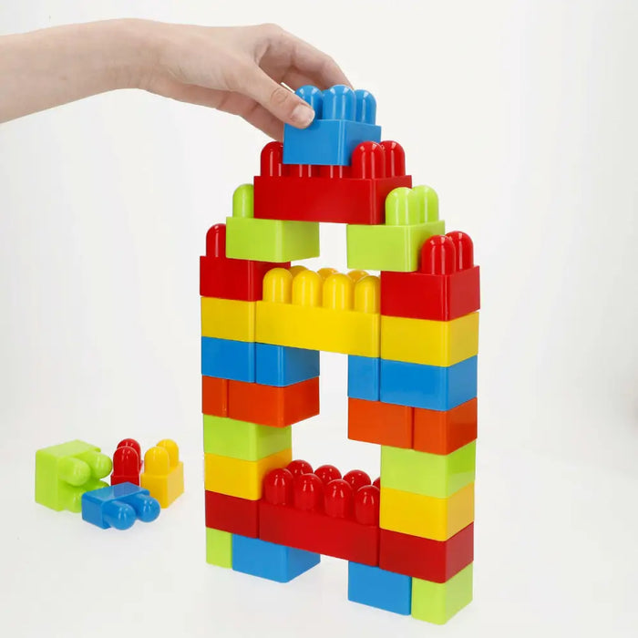 Строителни Блокове Color Block 144 Части