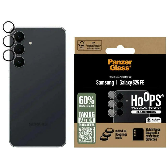 Стъклен протектор PanzerGlass Hoops за Samsung Galaxy S25