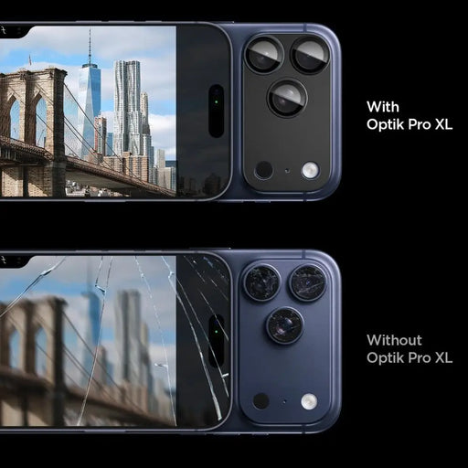 Стъклен протектор Spigen Optik Pro XL за камера за iPhone