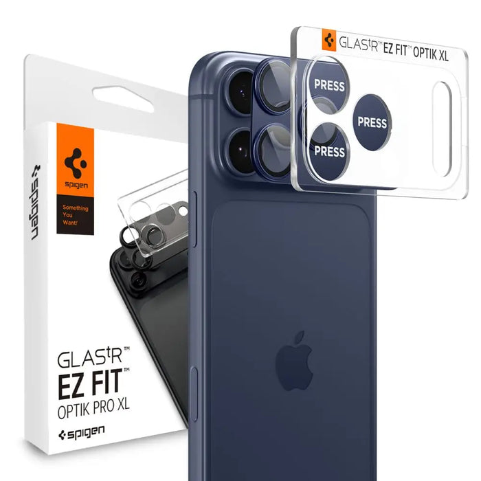 Стъклен протектор Spigen Optik Pro XL за камера за iPhone