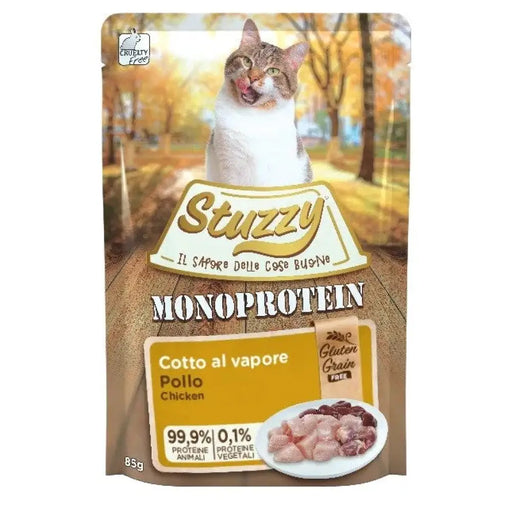 STUZZY Monoprotein Chicken - мокра храна за котки - 85гр