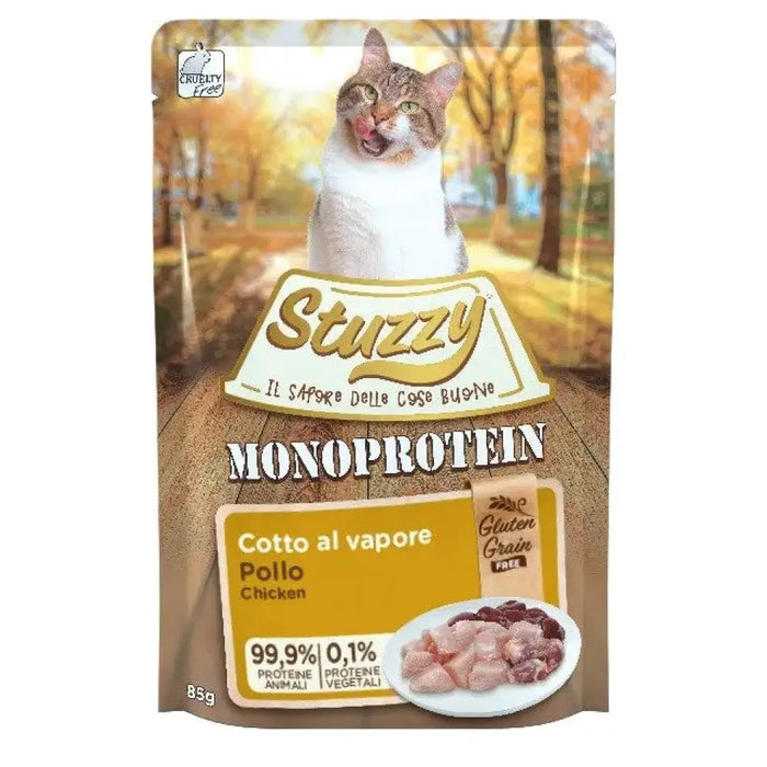 STUZZY Monoprotein Chicken - мокра храна за котки - 85гр