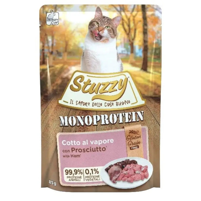 STUZZY Monoprotein Ham - мокра храна за котки - 85гр