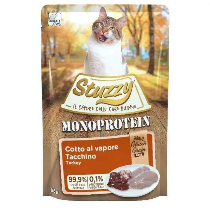 STUZZY Monoprotein Turkey - мокра храна за котки - 85гр