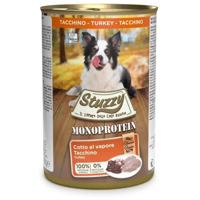 STUZZY Monoprotein Turkey - мокра храна за кучета - 400гр