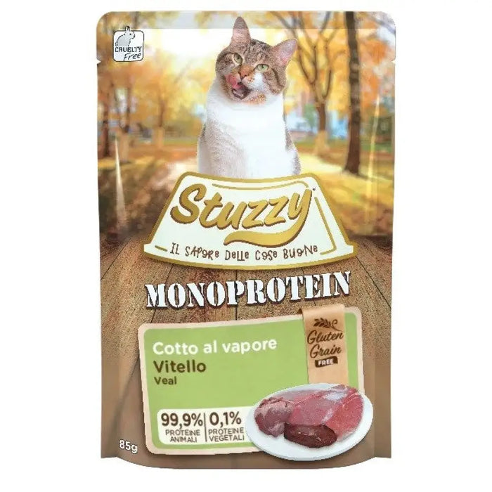 STUZZY Monoprotein Veal - мокра храна за котки - 85гр