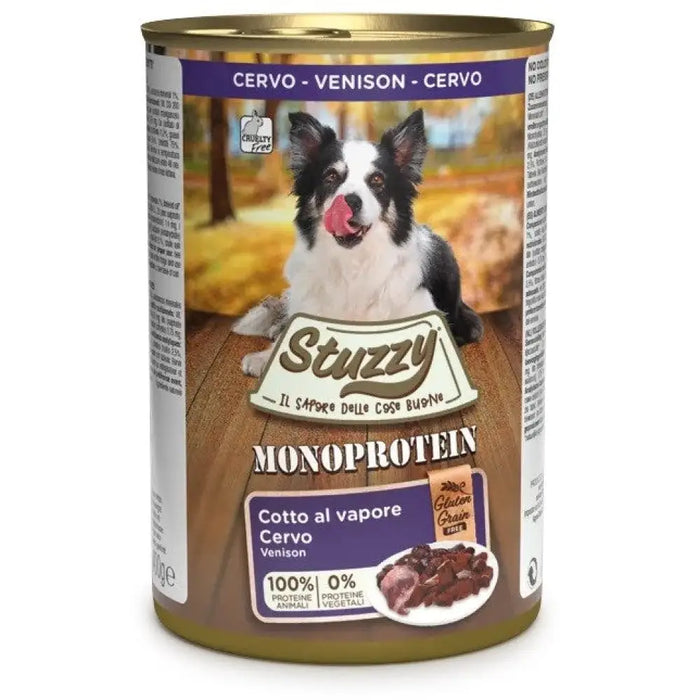 STUZZY Monoprotein Venison - мокра храна за кучета - 400гр