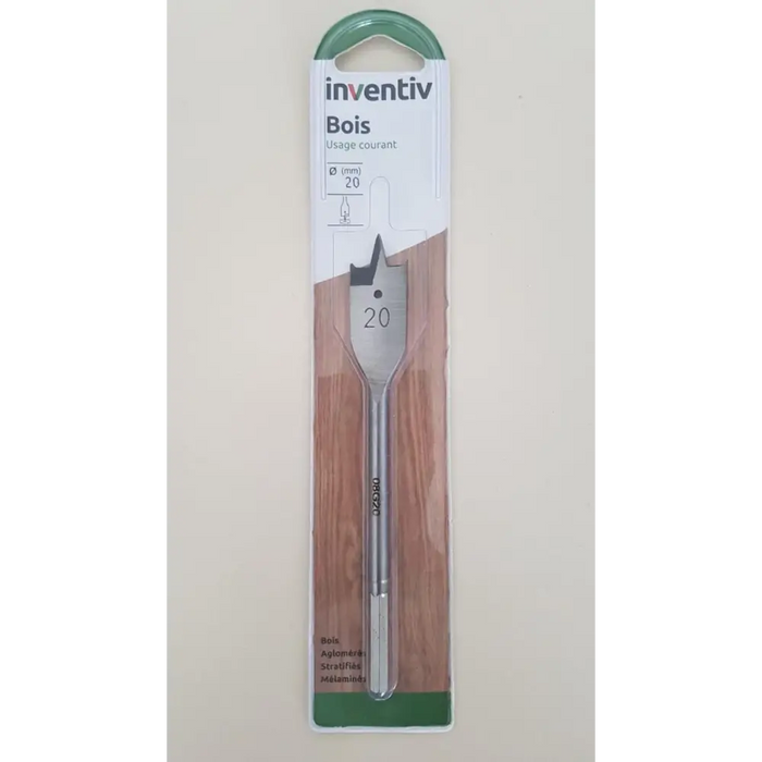 СВРЕДЛО ДЪРВО Ф20 ПЛОСЪК INVENTIV