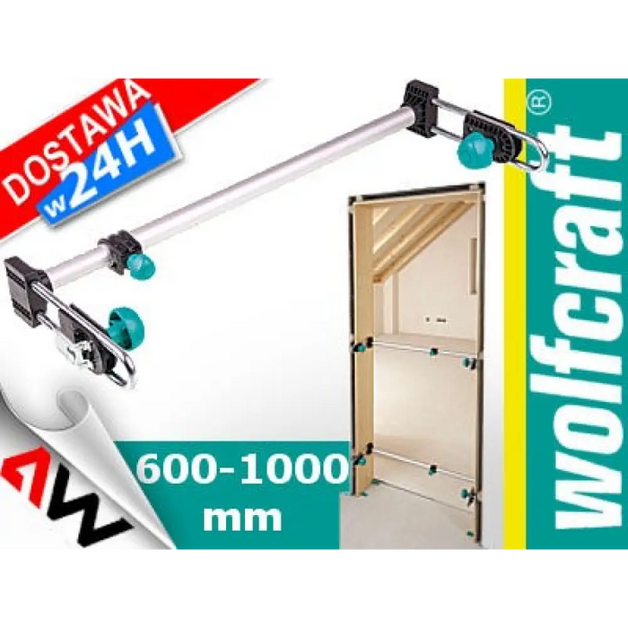 СТЯГА ТЕЛЕСКОПИЧНА ЗА ВРАТА WOLFCRAFT