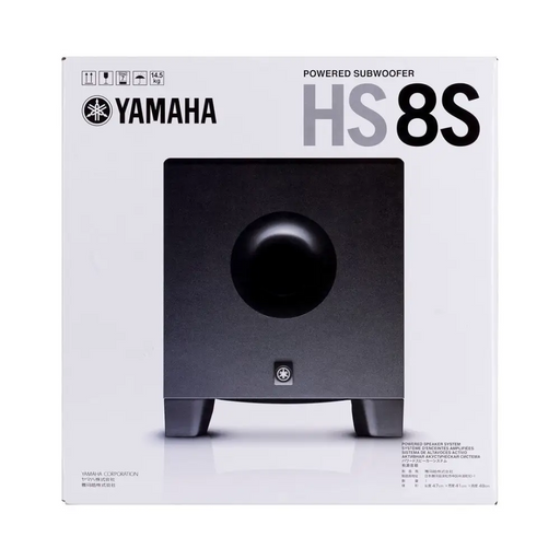 Субуфер Yamaha HS8S Черен 150 W