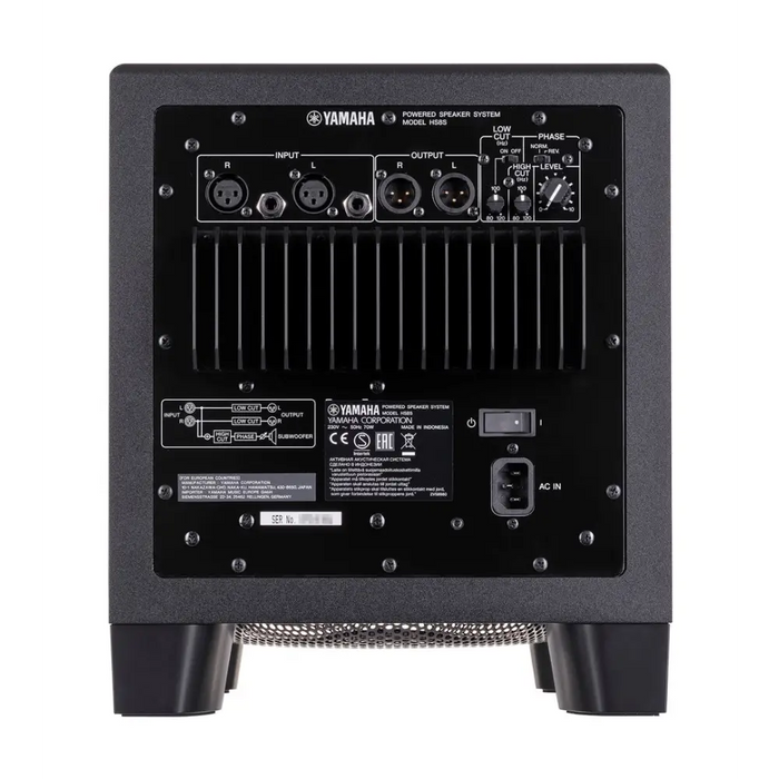 Субуфер Yamaha HS8S Черен 150 W