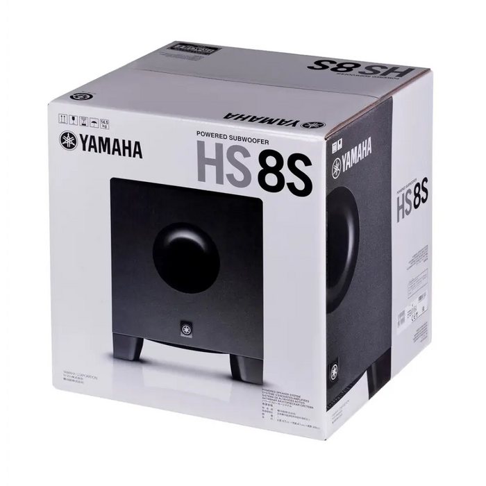 Субуфер Yamaha HS8S Черен 150 W