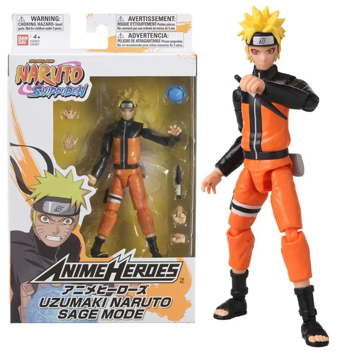 Съчленена Фигура Naruto Anime Heroes - Uzumaki Naruto Sage