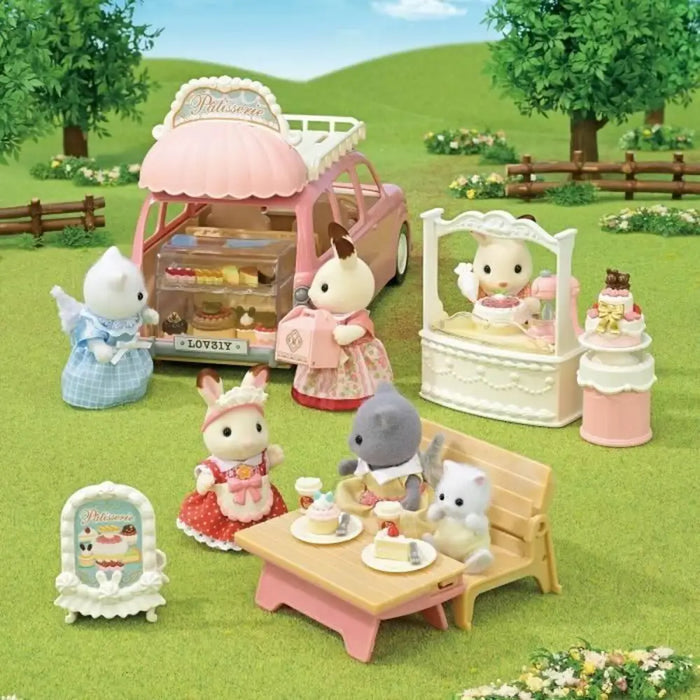 Съчленена Фигура Sylvanian Families La caja de pasteles