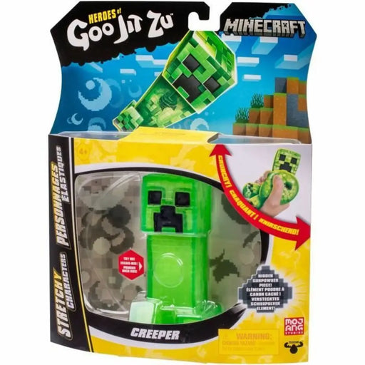 Съчленена Фигура Goo Jit Zu Creeper de Minecraft