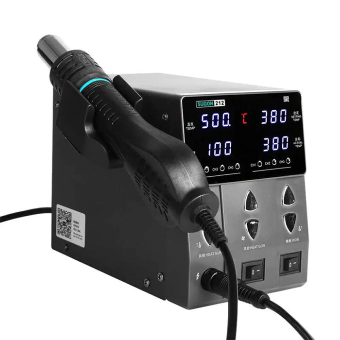SUGON 212 Станция за запояване с горещ въздух + Машина