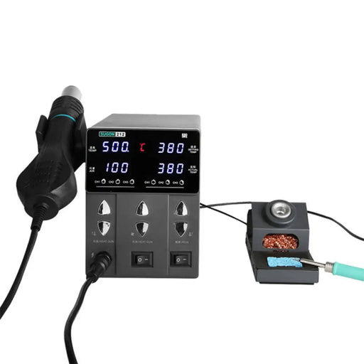 SUGON 212 Станция за запояване с горещ въздух + Машина