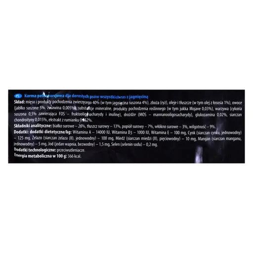 Суха храна Dolina Noteci Premium Възрастен Агне ориз 10 kg