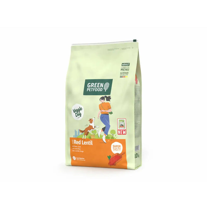 Суха храна Green Petfood VeggieDog Red Lentil 10 kg
