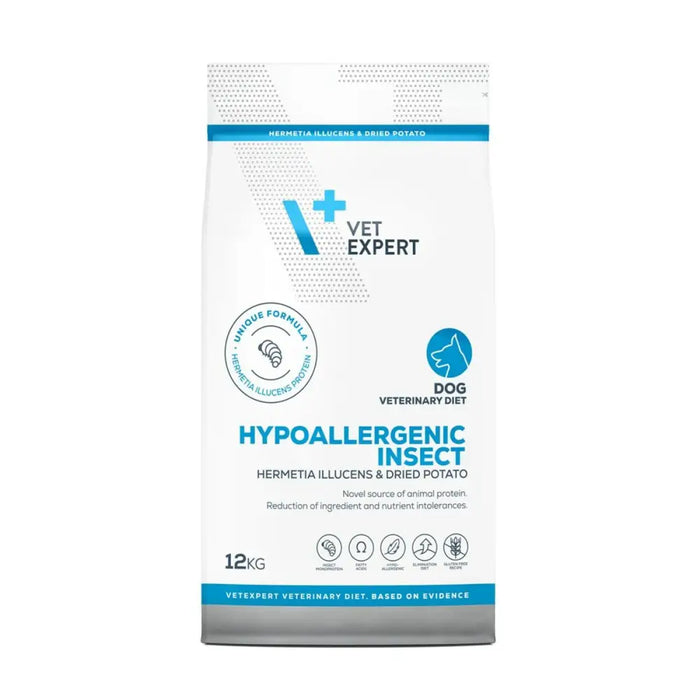 Суха храна VETEXPERT Hypoallergenic Insect Dog 12 kg