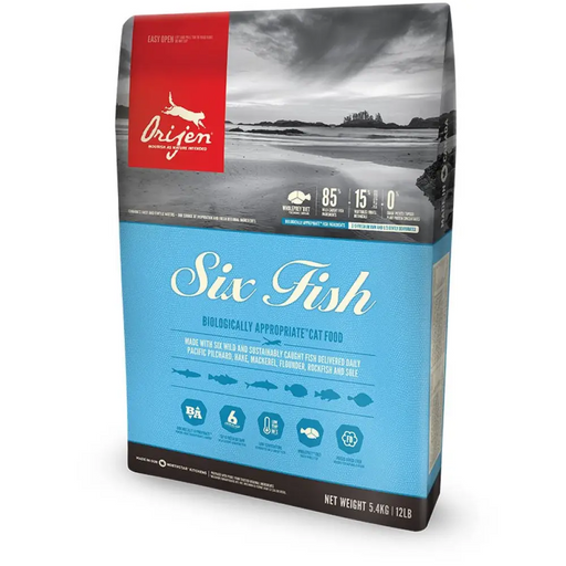 Суха храна за котки Orijen Six Fish 340 g Възрастни