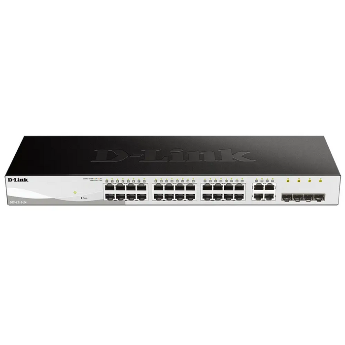 Суич D-Link DGS-1210-24 24-портов 10/100/1000 Gigabit Smart