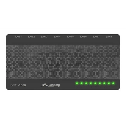 Суич Lanberg DSP1-1008 8-портов 1GB/s
