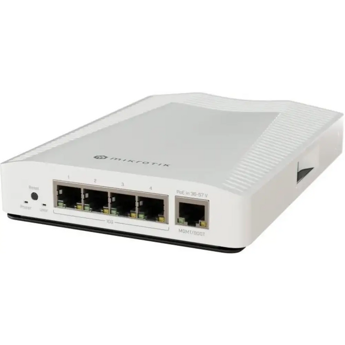 Суич MikroTik -CRS304-4XG-IN 1 x Gigabit Ethernet ports 4 x