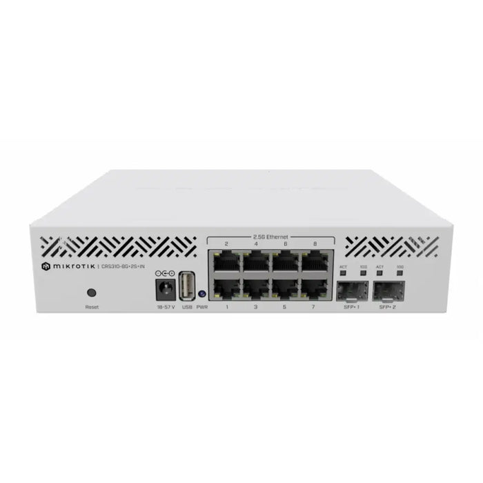 Суич MikroTik CRS310-8G-2S-IN 8 x Gigabit Ethernet ports 2