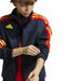 Суичър без качулка Adidas Tiro Nations Pack Track Син